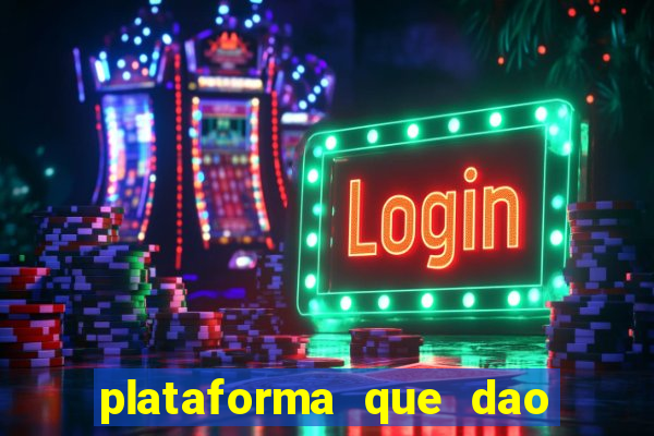 plataforma que dao bonus de cadastro